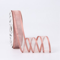 Лента из органзы 2,5 см с кантом