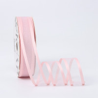 Лента из органзы 2,5 см с кантом