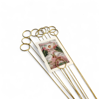 Тримач карток металевий