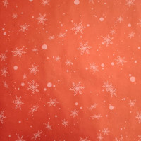 Бумага крафт новогодняя