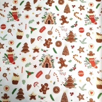 Папір крафт новорічний