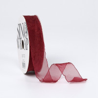 Стрічка з органзи 2,5 см ніжність