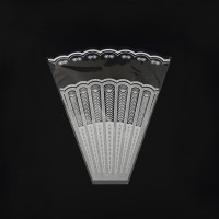  Конус белые дизайны 10х50х50