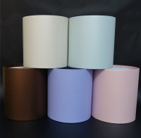 Коробки картонні  однотонні D17.5, D15.5, D14 см (комплект 3 шт.)