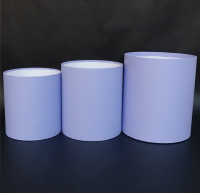 Коробки картонні  однотонні D17.5, D15.5, D14 см (комплект 3 шт.)