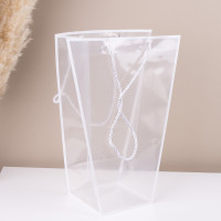 Пакет під квіти конусний прозорий 