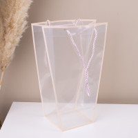 Пакет під квіти конусний прозорий 