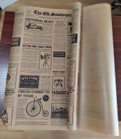 Бумага крафт с печатью