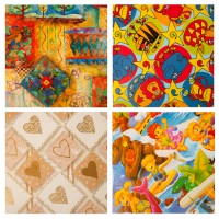 Бумага подарочная в листах