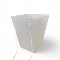 Переноска для квітів  біла M