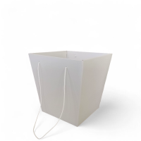 Переноска для цветов белая XL