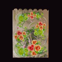   металл + рис 4 краски 25x35