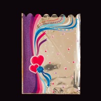   металл + рис 4 краски 25x35