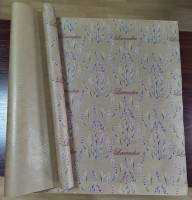 Бумага крафт с печатью