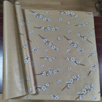 Бумага крафт с печатью